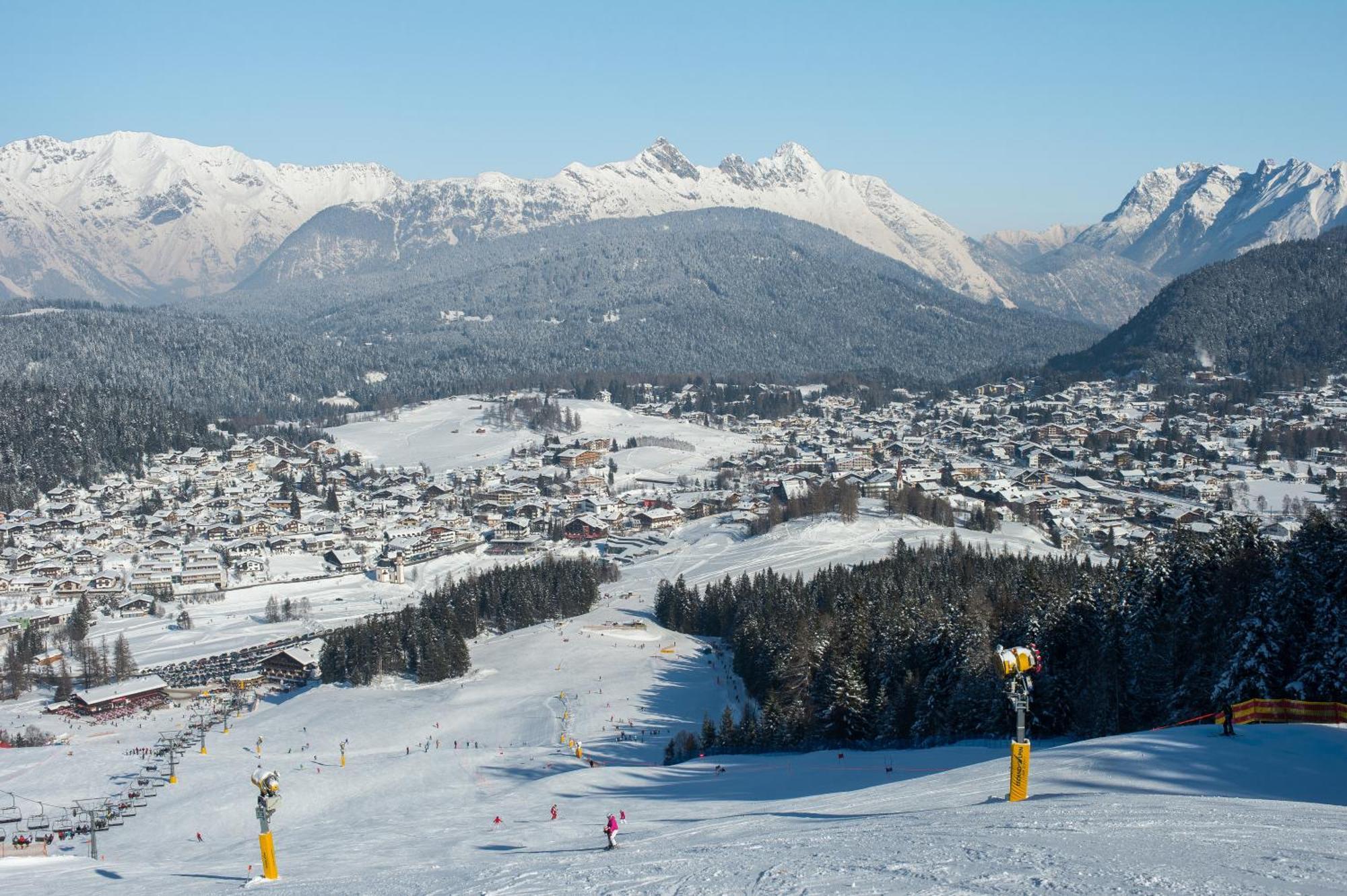 Inntaler Hof Seefeld in Tirol Bagian luar foto
